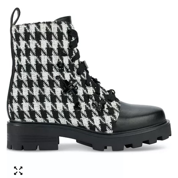 NEW KARL LAGERFELD PARIS Makenzie Combat Boots Sz 9 NWT | Karl Lagerfeld Boots - - Picture 2 of 8